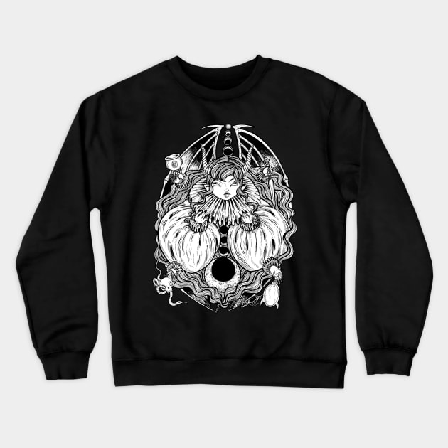 Succubus Crewneck Sweatshirt by SpacebatDesigns 